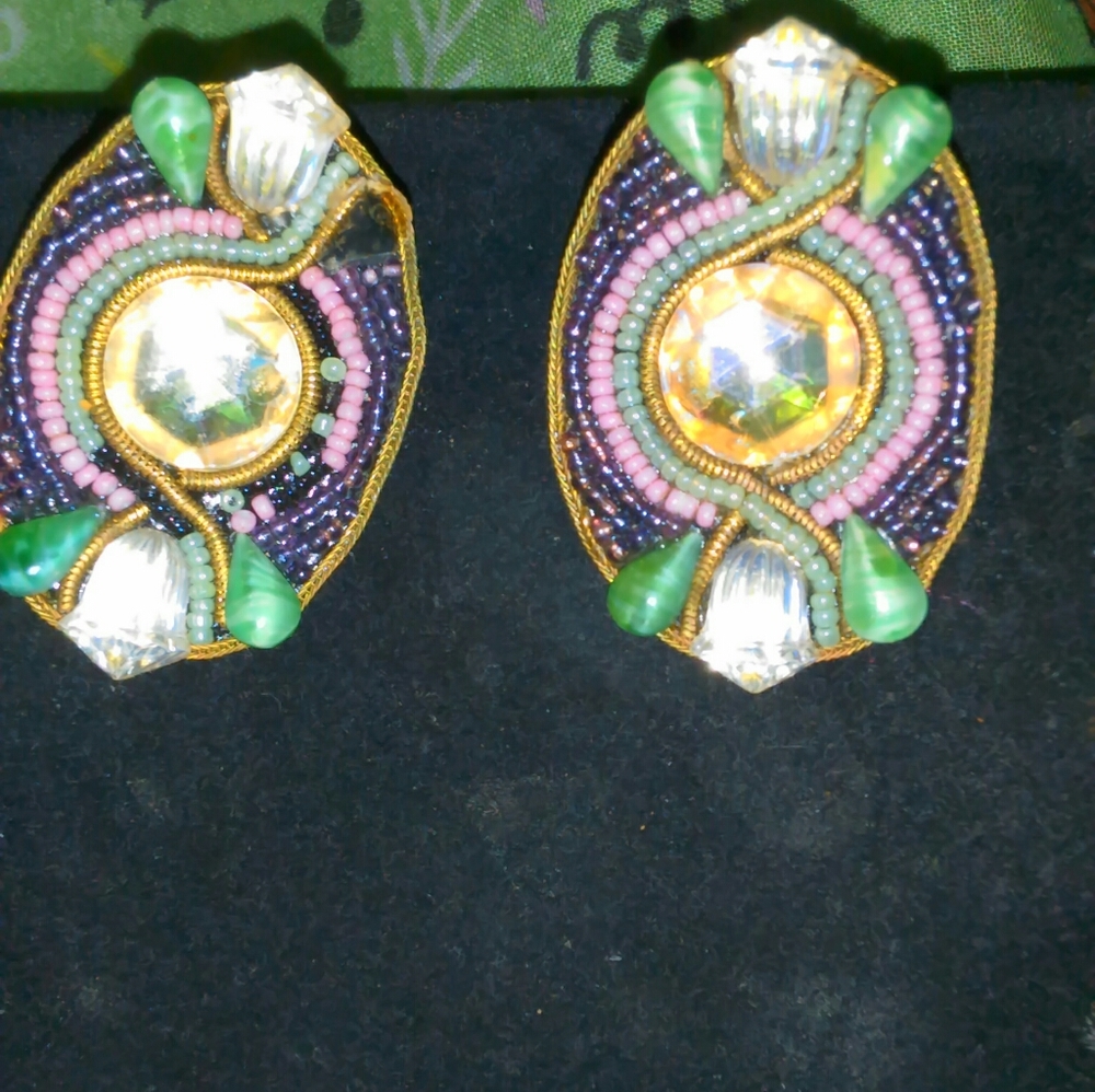 VINTAGE HANSON 1980'S EARRINGS